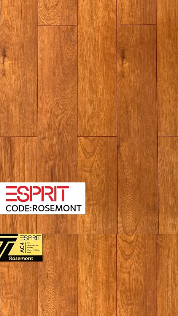 پارکت لمینت اسپریت معمولی مدل ROSEMONT ساخت ایران