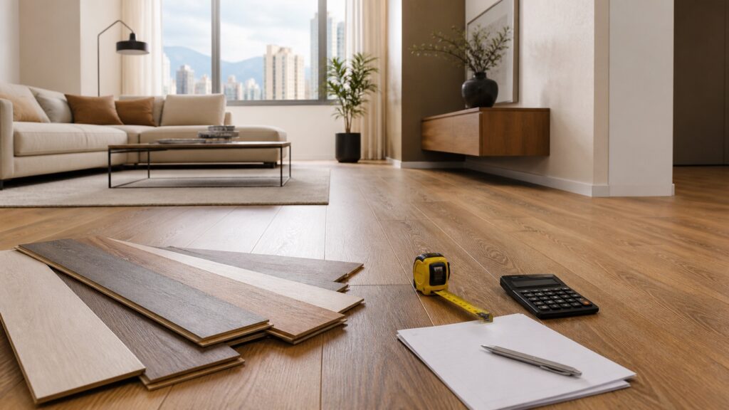 قیمت پارکت لمینت و محاسبه هزینه خرید و نصب